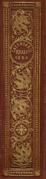 Calendario Reale per l'anno 1884