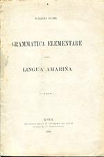 Grammatica elementare della lingua amariña