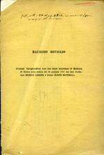 Maurizio Reviglio. Cenni biografici letti alla Reale Accademia di Medicina di Torino nella seduta del 30 gennaio 1891