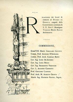 I restauri del Duomo di Genova - Benedetto Veroggio,Maurizio Reggio,Marc'Aurelio Crotta - copertina