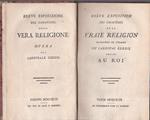 Breve esposizione dei caratteri della vera religione. Bréve exposition des caractéres de la vraie religion. Traduction de l'italien dédiée