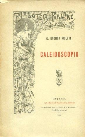 Caleidoscopio - Girolamo Ragusa Moleti - copertina