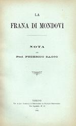 La frana di Mondovì. Nota