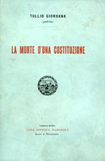 La morte di una costituzione