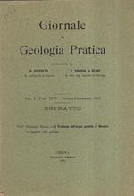 Il Problema dell'acqua potabile di Mondovì in rapporto colla geologia. Giornale di Geologia Pratica pubblicato da G. Rovereto e P. Vinassa de Regny. Vol. I, Fasc. IV - V - Luglio - Settembre 1903