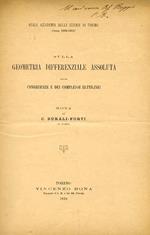 Sulla geometria differenziale assoluta delle congruenze e dei complessi rettilinei. Nota