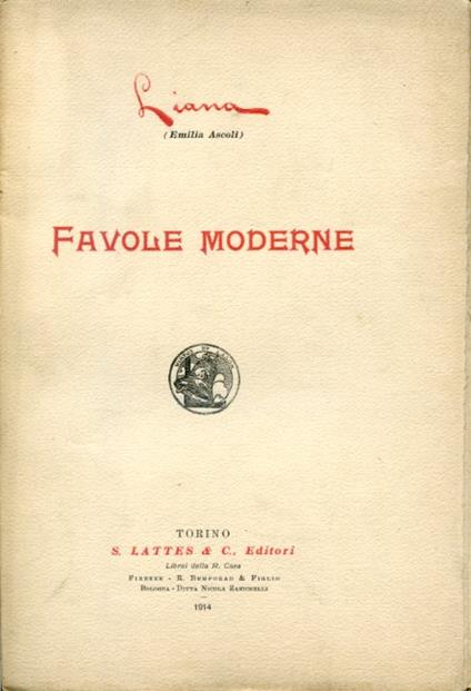 Favole moderne - Liana - copertina