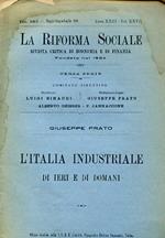 L' Italia industriale di ieri e di domani