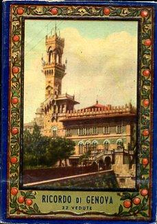 Ricordo di Genova. 32 vedute - copertina
