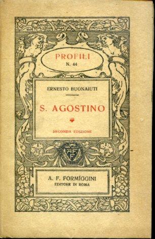 Sant'Agostino - Ernesto Buonaiuti - copertina
