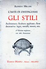 L' arte di distinguere gli stili. Architettura. Scultura applicata. Arte decorativa: legni, metalli, tessuti, ecc