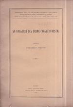 La Galleria del Drink (Valle d'Aosta). Nota. Rendiconti della R. Accademia Nazionale dei Lincei. Classe di Scienze fisiche matematiche e naturali. Estratto dal vol. III serie 6a 1° sem. fasc. 8° 10°. Roma aprile maggio 1926