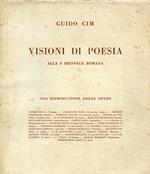 Visioni di poesia alla Ia Biennale Romana. con riproduzione delle opere