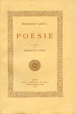 Poesie. A cura di Benedetto Croce