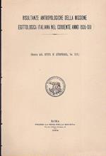 Risultanze antropologiche della missione egittologica italiana nel corrente anno 1935. XIII (Estratto dalla Rivista di Antropologia, vol. XXX)