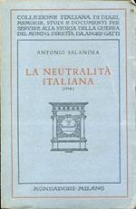 La neutralità italiana (1914)