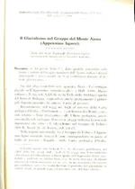 Il Glacialismo nel Gruppo del Monte Ajona (Appennino Ligure). Nota presentata nell'adunanza del 17 novembre 1937