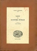 Saggi di economia rurale. A cura di Luigi Einaudi