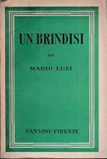 Un brindisi. Prima edizione