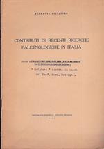 Contributi di recenti ricerche paletnologiche in Italia. Estratto dal Fascicolo 35 Anno 1953 della Rivista Archeologica dell'Antica Provincia e Diocesi di Como