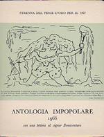 Antologia impopolare 1966. con una lettera al signor Bonaventura. Strenna del Pesce d'Oro per il 1967