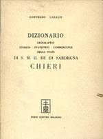 Dizionario geografico storico statistico commerciale degli Stati di S. M. il Re di Sardegna. Chieri