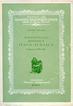 Bibliotheca Historica Italo Judaica Supplemento 1954 1963