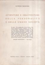 Avventure e disavventure della personalità e delle umane società