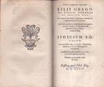 De Sepulchris & vario sepeliendi ritu libellus Herculis vita. Eiusdem de Musis syntagma denuo reconcinnatum & auctum. Epithalamia diversorum in nuptias Ioan. Sinapii Germani & Franciscae Bucyronie Gallae. Iudicium vocalium Sigma accusat Tau Luc