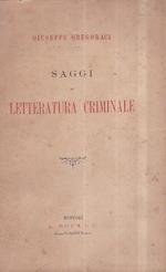 Saggi di letteratura criminale