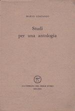 Studi per una antologia