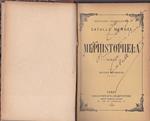 Méphistophéla. Roman contemporain. Édition définitive