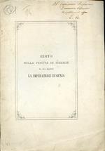 Napoleone III a Chiselhurst. Ode. Editto nella venuta in Firenze di Sua Maestà la Imperatrice Eugenia