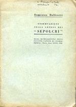 Osservazioni sulla genesi dei 