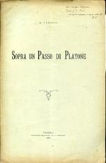 Sopra un Passo di Platone. Copia autografata