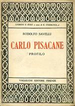 Carlo Pisacane. Profilo. Copia autografata
