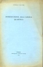 Introduzione alla logica quantica. Nota presentata nell'adunanza del 26 aprile 1954. Estratto dagli Atti dell'Accademia delle Scienze di Torino. Vol. 88 (1953 - 54). Copia autografata