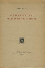 Guerra e politica negli scrittori italiani