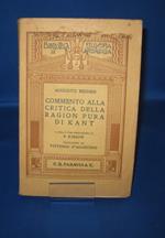 Commento alla Critica della Ragion Pura di Kant a cura di e con prefazione di F. Kiesov Traduzione di Vittorio D'Agostino