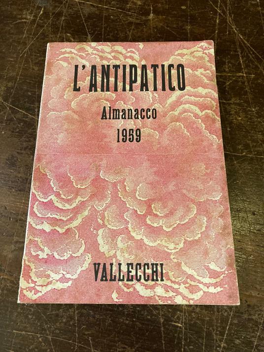 L' antipatico. Almanacco per il 1959 - Italo Cremona - copertina
