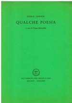 Qualche poesia. A cura di Vanni Scheiwiller