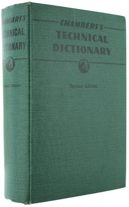 Chambers's Technical Dictionary - C.F. Tweney,L.E.C Hughes - copertina