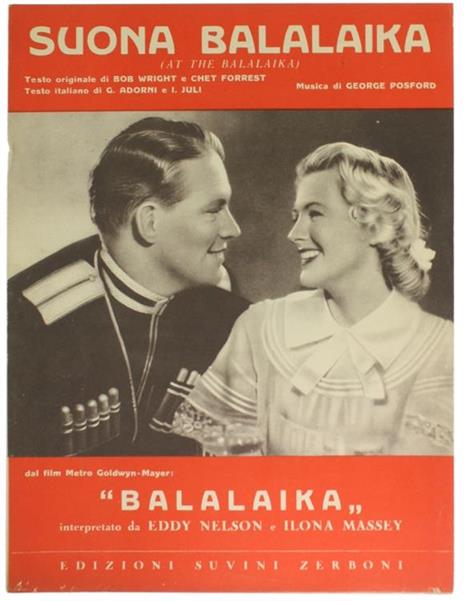 Suona Balalaika - B. Wright,C. Forrest - copertina