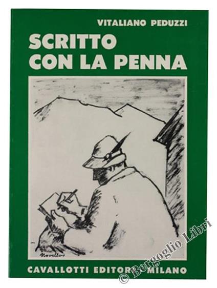 Scritto con la Penna - Vitaliano Peduzzi - copertina