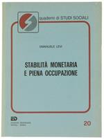 Stabilità Monetaria e Piena Occupazione
