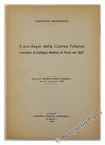 Il Privilegio della Contea Palatina Concesso al Collegio Medico di Pavia nel 1667