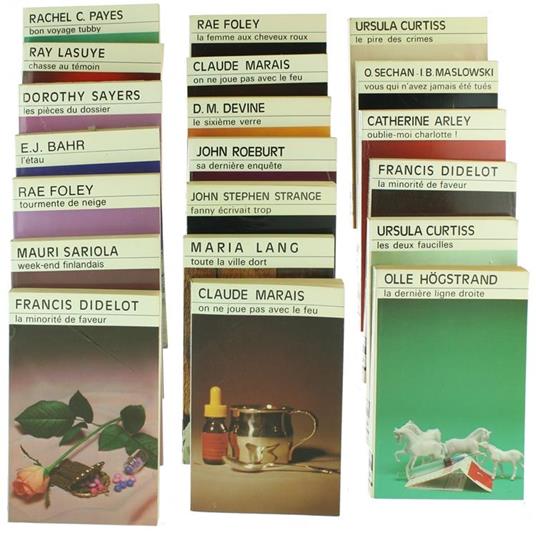Lot de 20 Polars (Texte Français - copertina
