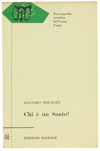 Chi é un Santo - Giacomo Douillet - copertina