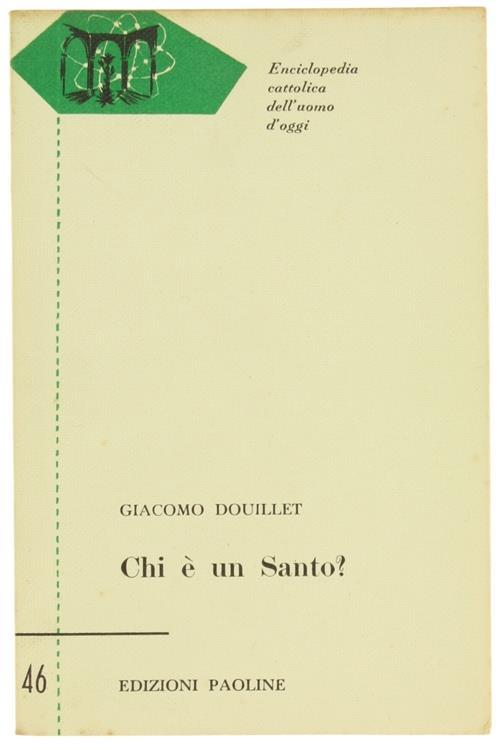 Chi é un Santo - Giacomo Douillet - copertina