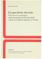 La Questione Docente : una Ricerca Sociologica Sugli Insegnanti del Biennio della Scuola Secondaria Superiore a Torino